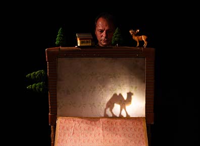 Figurentheater für Kinder, Das Mädchen mit dem Koffer, Bild 4